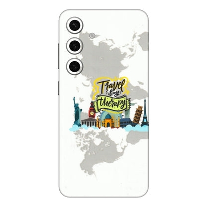 Samsung A/S Series Phone Skins (All Models) - Travel Therapy - 3D Embossed Finish (L-199) Samsung Galaxy S24 Plus