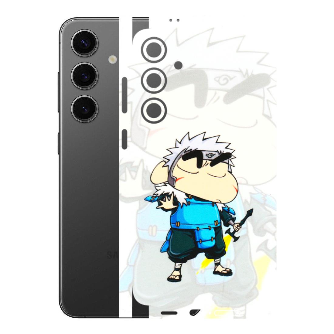 Samsung A/S Series Phone Skins (All Models) - Angry Young Shinchan - 3D Embossed Finish (L-226) Samsung Galaxy S24 Plus