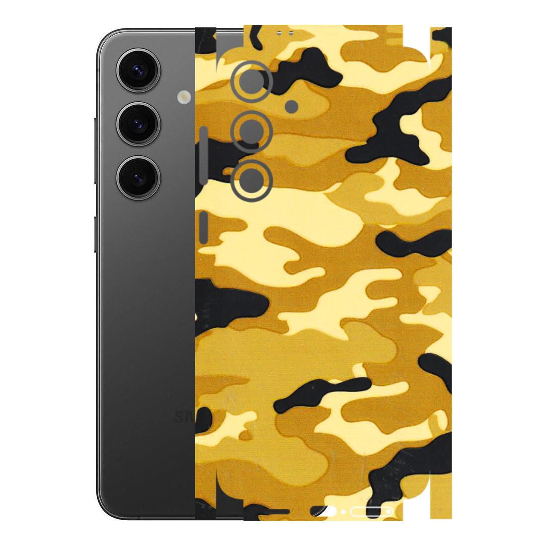 Samsung A/S Series Phone Skins (All Models) - Indian Camo - 3D Embossed Finish (L-228) Samsung Galaxy S24 Plus