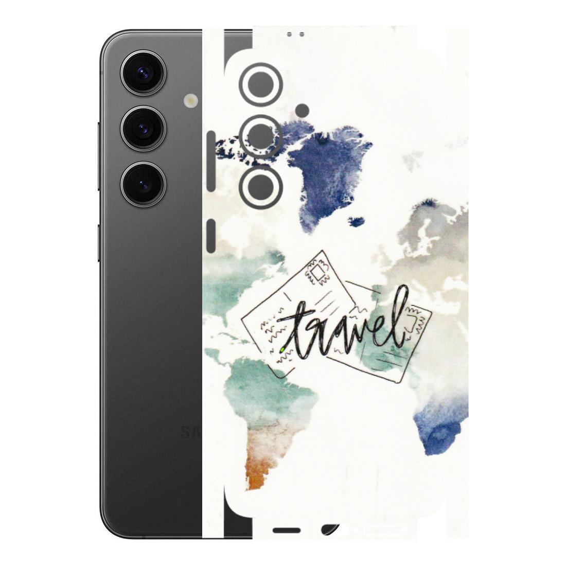 Samsung A/S Series Phone Skins (All Models) - Travel The World - 3D Embossed Finish (L-232) Samsung Galaxy S24 Plus