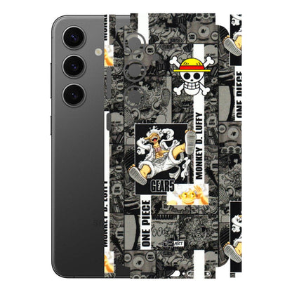 Samsung A/S Series Phone Skins (All Models) - Cuffy Anime MonkeyCamic - 3D Embossed Finish (L-242) Samsung Galaxy S24 Plus