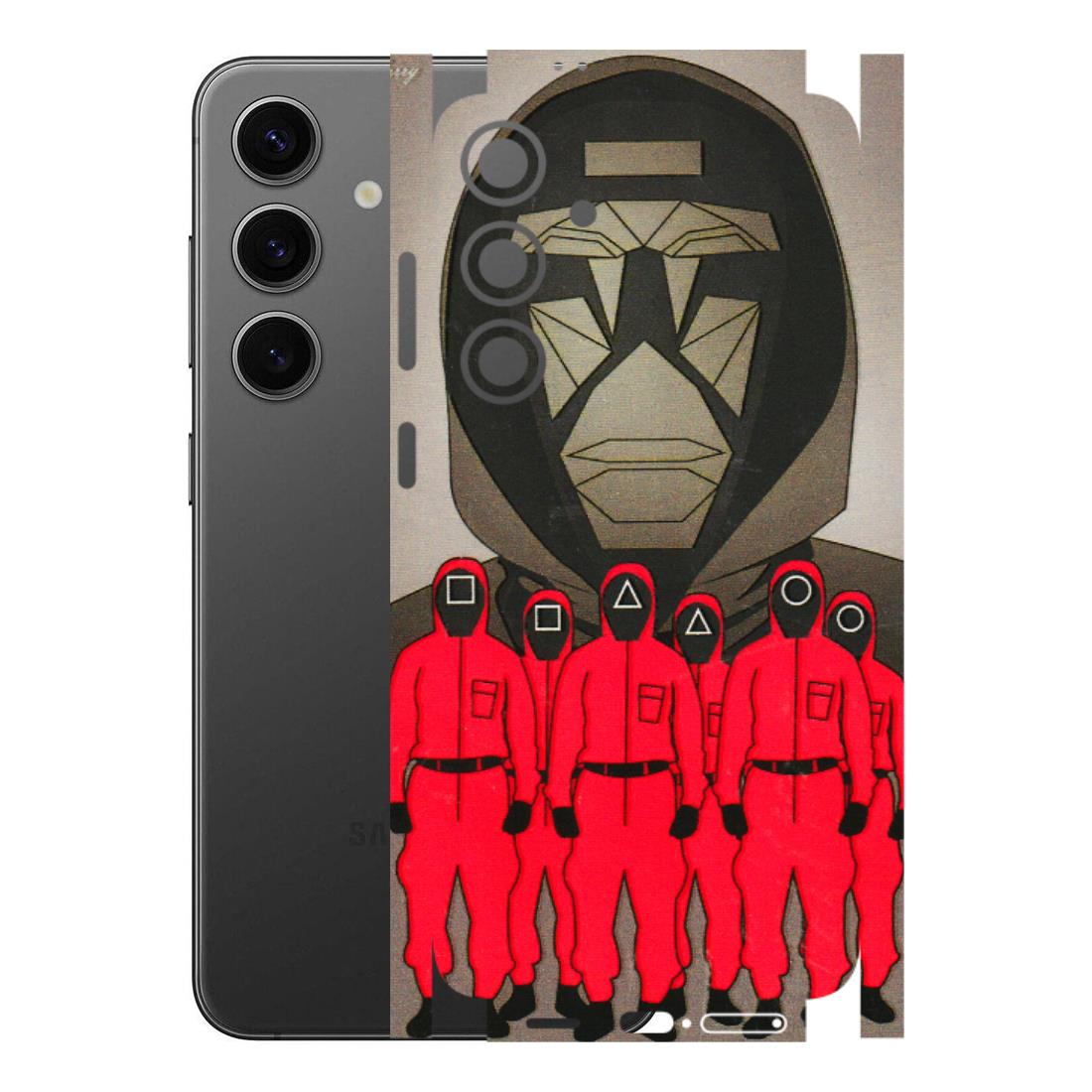 Samsung A/S Series Phone Skins (All Models) - Squid Game Hero - 3D Embossed Finish (L-245) Samsung Galaxy S24 Plus