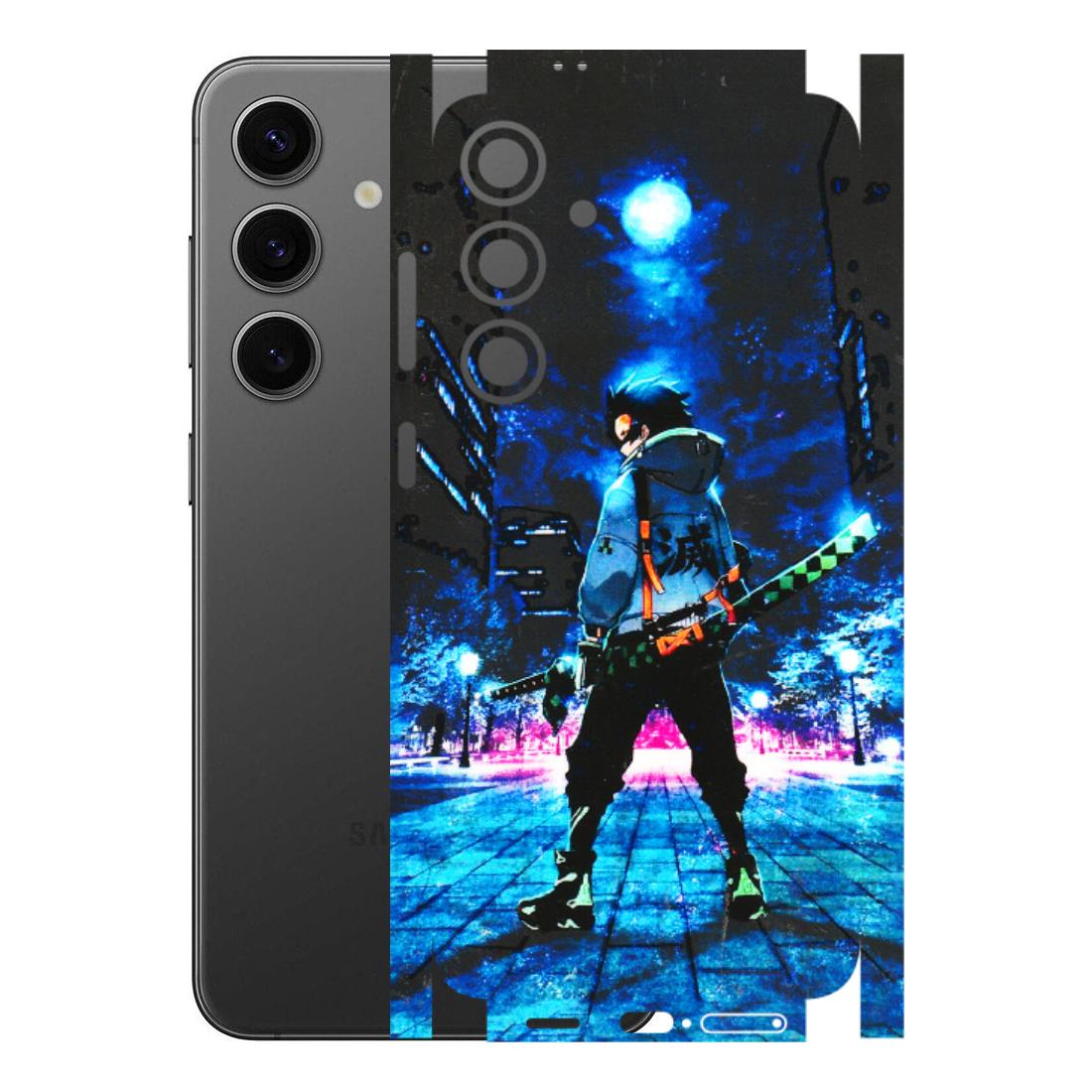Samsung A/S Series Phone Skins (All Models) - Demon Slayer Sword - 3D Embossed Finish (L-247) Samsung Galaxy S24 Plus