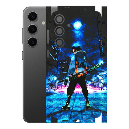 Samsung A/S Series Phone Skins (All Models) - Demon Slayer Sword - 3D Embossed Finish (L-247) Samsung Galaxy S24 Plus