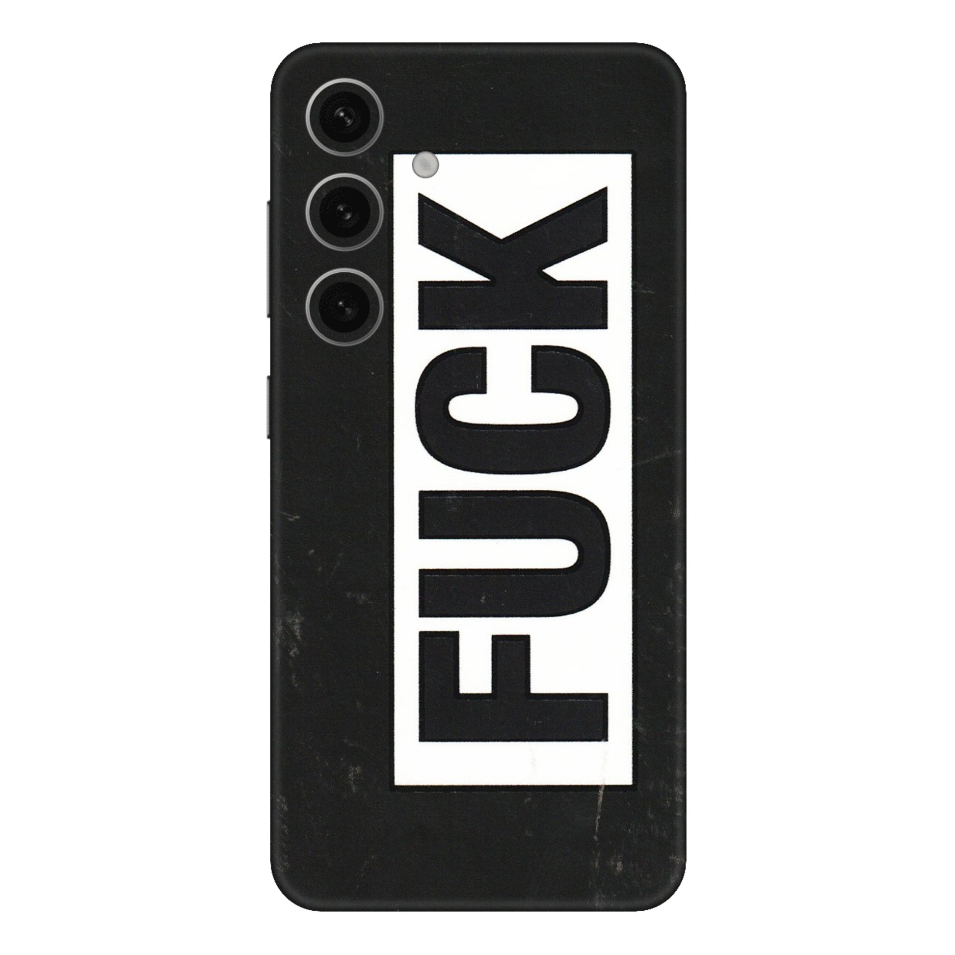 Samsung A/S Series Phone Skins (All Models) - The F Word - 3D Embossed Finish (L-255) Samsung Galaxy S24 Plus