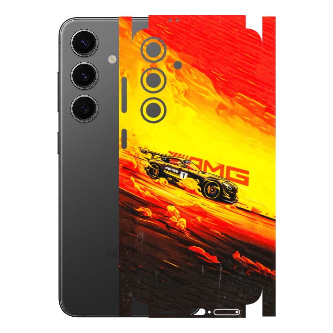 Samsung A/S Series Phone Skins (All Models) - AMG Car Speed Cover - 3D Embossed Finish (L-256) Samsung Galaxy S24 Plus
