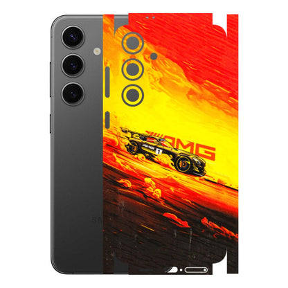 Samsung A/S Series Phone Skins (All Models) - AMG Car Speed Cover - 3D Embossed Finish (L-256) Samsung Galaxy S24 Plus
