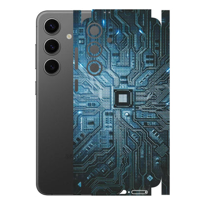 Samsung A/S Series Phone Skins (All Models) - Original Circuit - 3D Embossed Finish (L-267) Samsung Galaxy S24 Plus