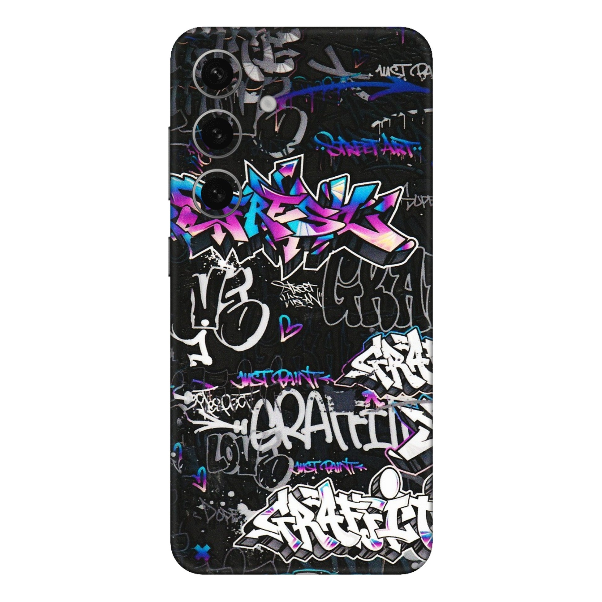 Samsung A/S Series Phone Skins (All Models) - Graffiti Killer - 3D Embossed Finish (L-274) Samsung Galaxy S24 Plus
