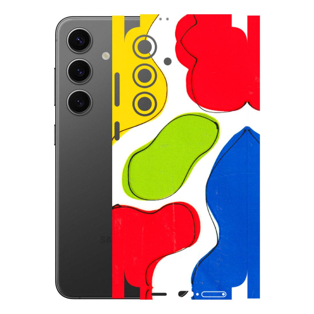 Samsung A/S Series Phone Skins (All Models) - RGB Colour Paint - 3D Embossed Finish (L-284) Samsung Galaxy S24 Plus