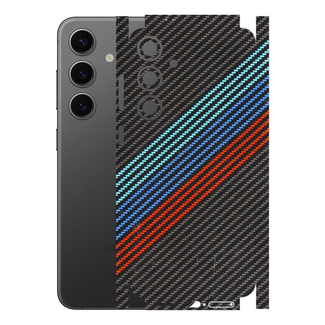 Samsung A/S Series Phone Skins (All Models) - Carbon BM - 3D Embossed Finish (L-302) Samsung Galaxy S24 Plus