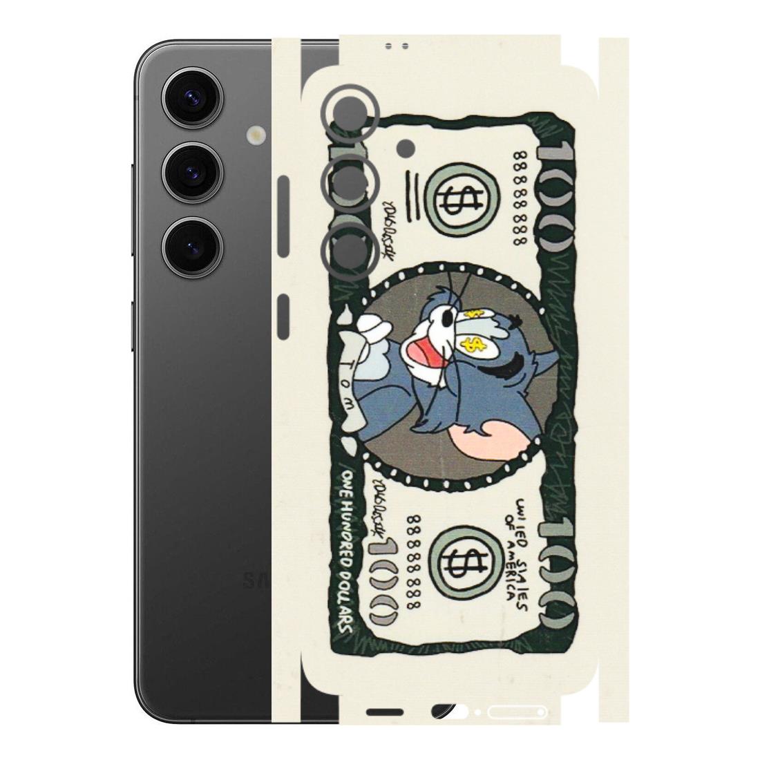 Samsung A/S Series Phone Skins (All Models) - Tom Hundred Dollar - 3D Embossed Finish (L-324) Samsung Galaxy S24 Plus