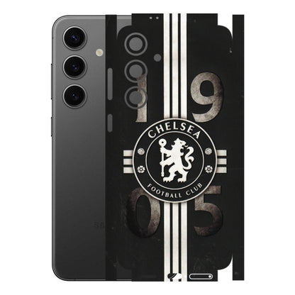 Samsung A/S Series Phone Skins (All Models) - Chelsea Fan Club - 3D Embossed Finish (L-36) Samsung Galaxy S24 Plus