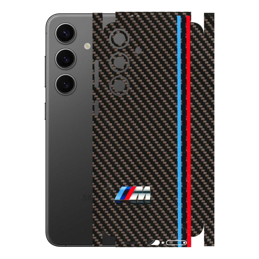 Samsung A/S Series Phone Skins (All Models) - BM Carbon Fiber Feels - 3D Embossed Finish (L-38) Samsung Galaxy S24 Plus