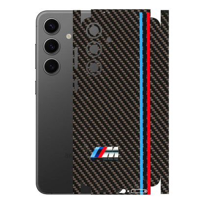Samsung A/S Series Phone Skins (All Models) - BM Carbon Fiber Feels - 3D Embossed Finish (L-38) Samsung Galaxy S24 Plus