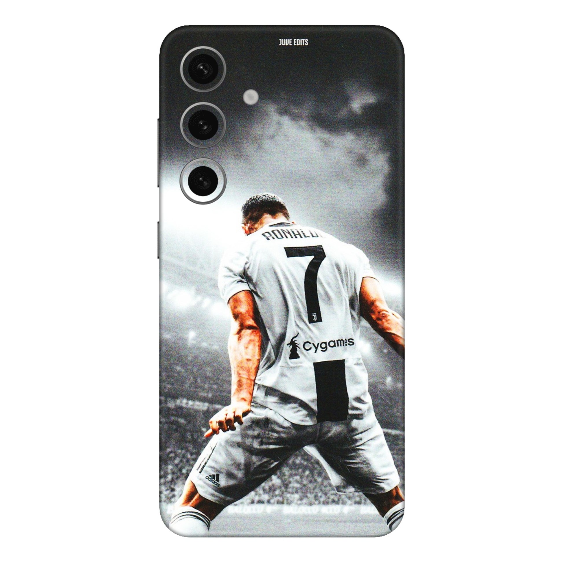 Samsung A/S Series Phone Skins (All Models) - Ronaldo CR7 Crazy - 3D Embossed Finish (L-44) Samsung Galaxy S24 Plus