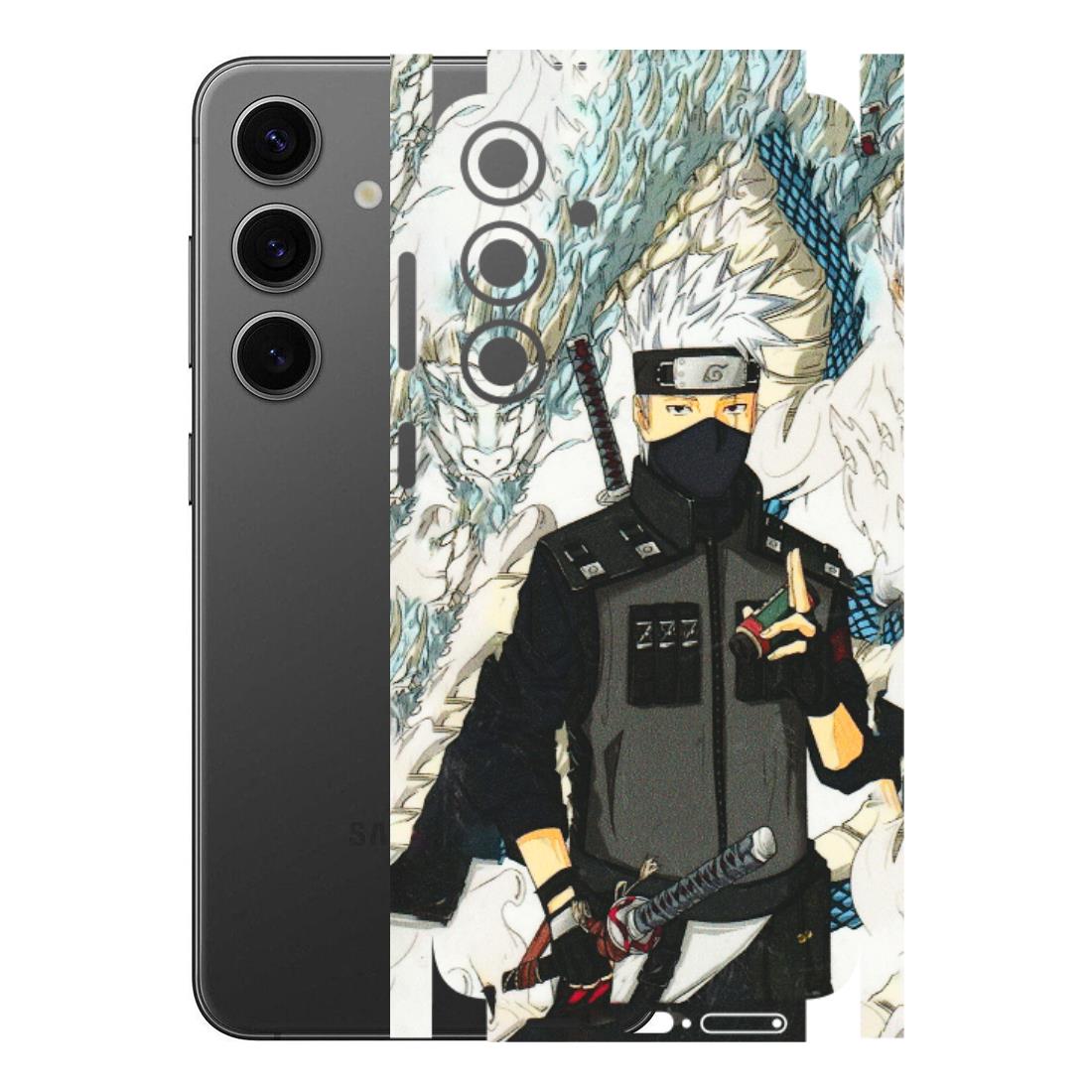 Samsung A/S Series Phone Skins (All Models) - Kakashi Hatake Naruto Anime - 3D Embossed Finish (L-46) Samsung Galaxy S24 Plus