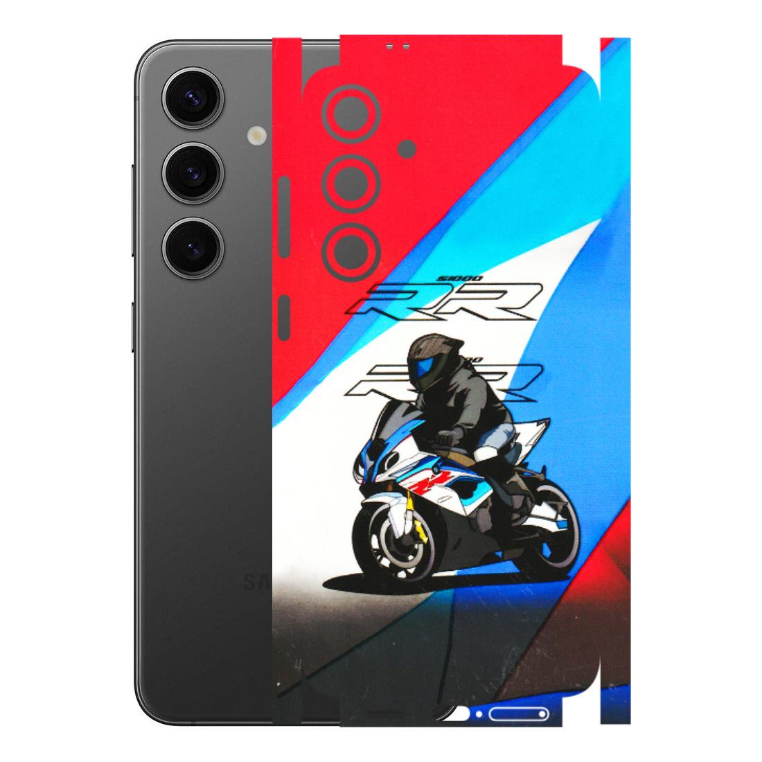 Samsung A/S Series Phone Skins (All Models) - Bikers Love - 3D Embossed Finish (L-58) Samsung Galaxy S24 Plus
