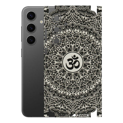 Samsung A/S Series Phone Skins (All Models) - Aum Elegant Mandala - 3D Embossed Finish (L-62) Samsung Galaxy S24 Plus