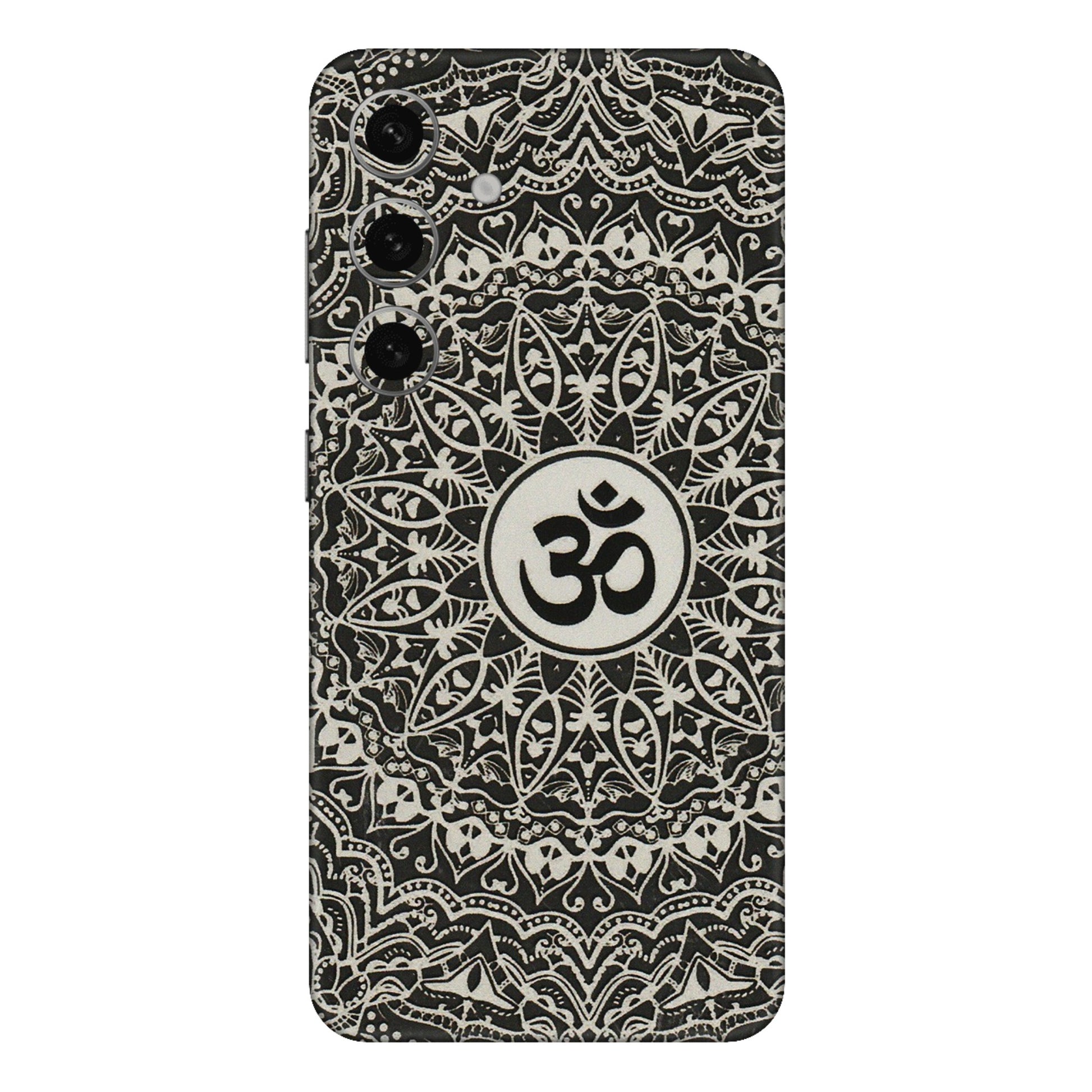 Samsung A/S Series Phone Skins (All Models) - Aum Elegant Mandala - 3D Embossed Finish (L-62) Samsung Galaxy S24 Plus