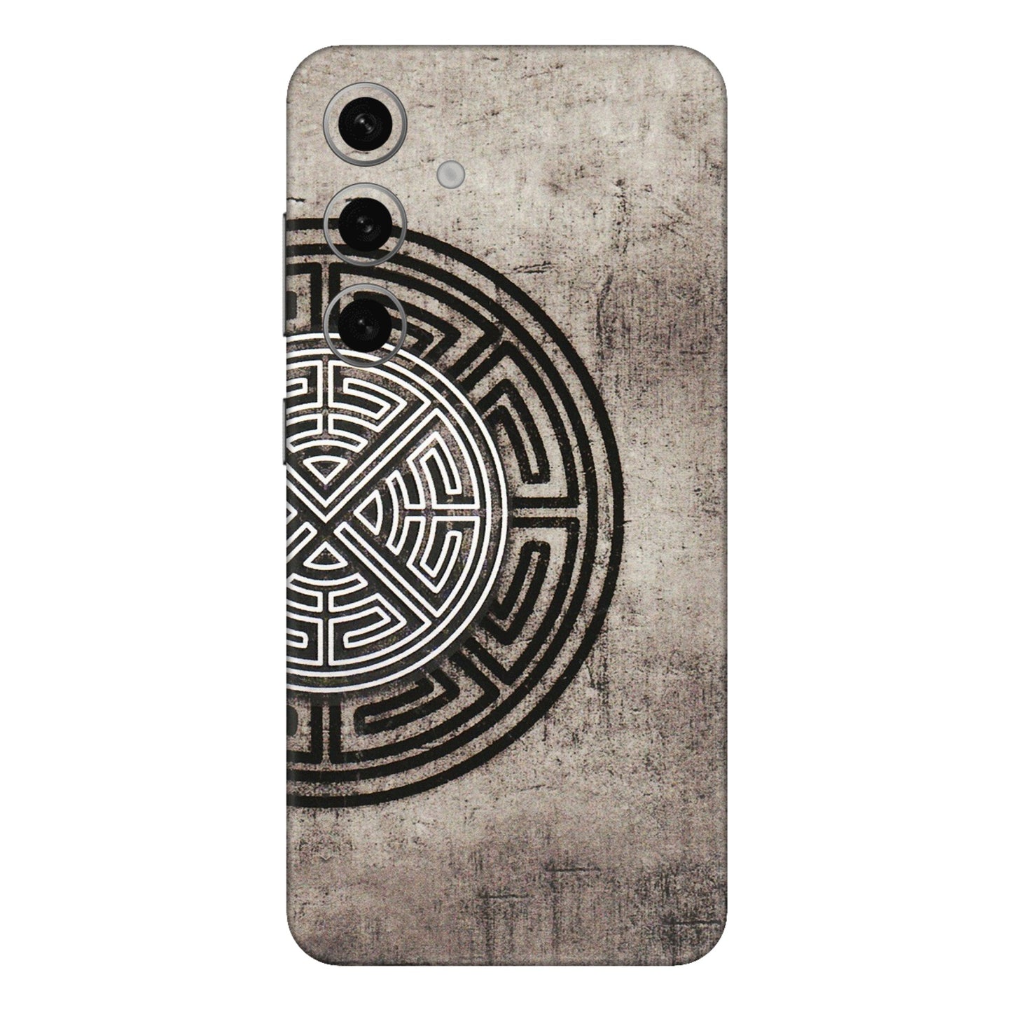 Samsung A/S Series Phone Skins (All Models) - Mysterious Circular Design - 3D Embossed Finish (L-63) Samsung Galaxy S24 Plus