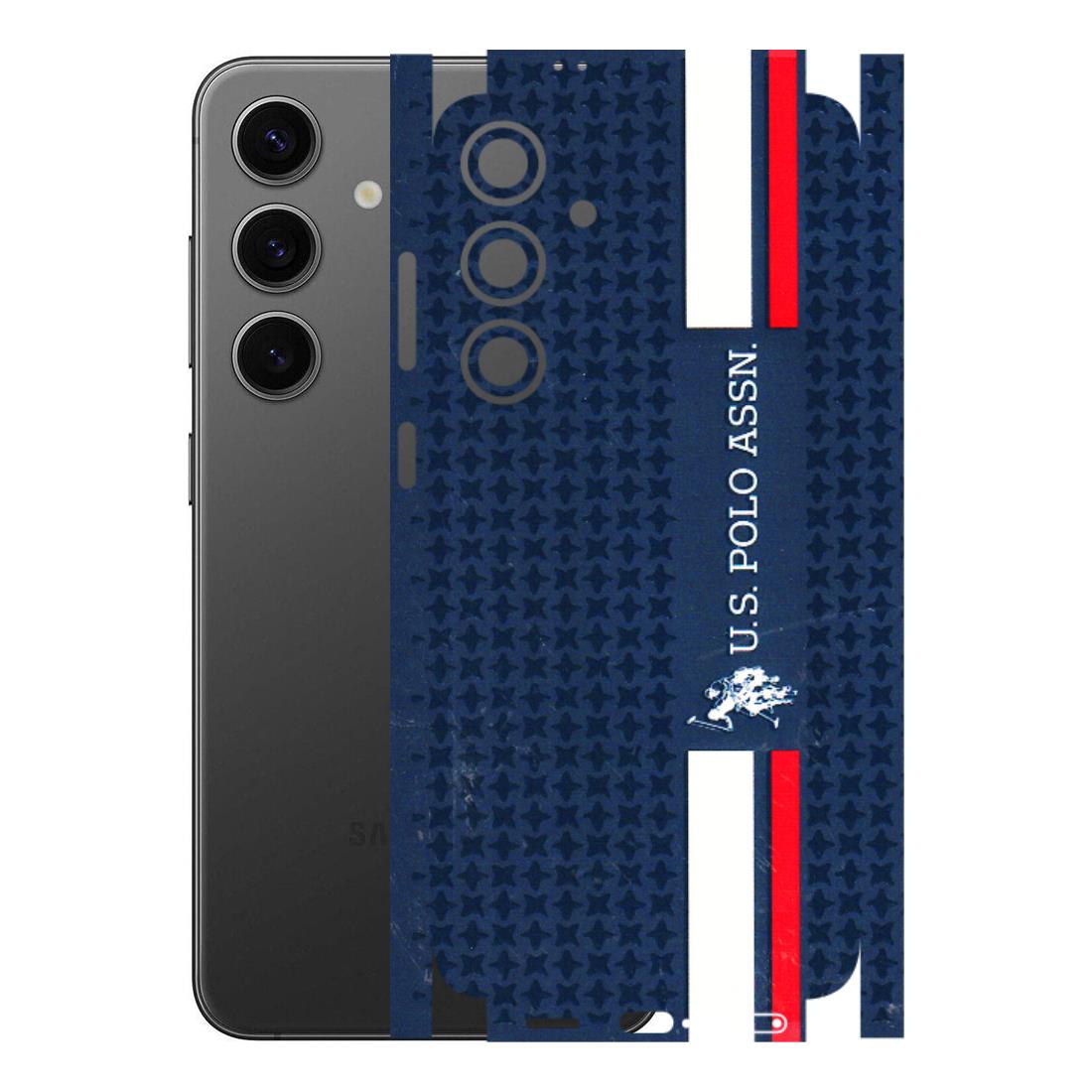 Samsung A/S Series Phone Skins (All Models) - US POLO Designer Brand - 3D Embossed Finish (L-65) Samsung Galaxy S24 Plus