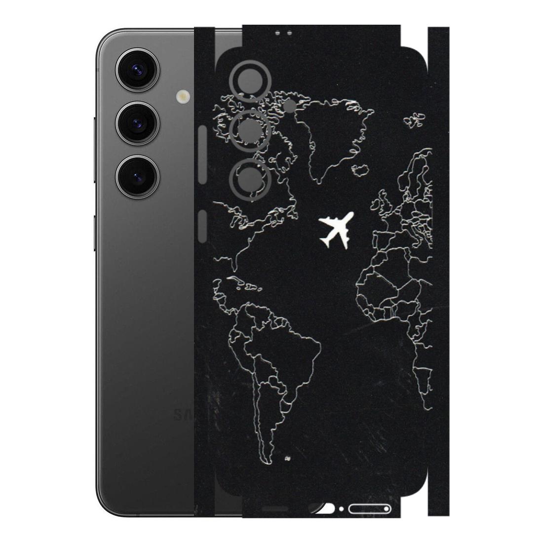 Samsung A/S Series Phone Skins (All Models) - Never Ending Travel - 3D Embossed Finish (L-79) Samsung Galaxy S24 Plus