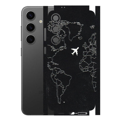 Samsung A/S Series Phone Skins (All Models) - Never Ending Travel - 3D Embossed Finish (L-79) Samsung Galaxy S24 Plus