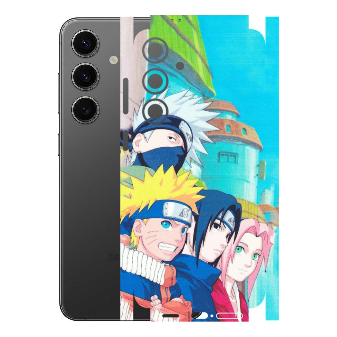 Samsung A/S Series Phone Skins (All Models) - Team Minato And Kakashi - Matte Finish (M-101) Samsung Galaxy S24 Plus