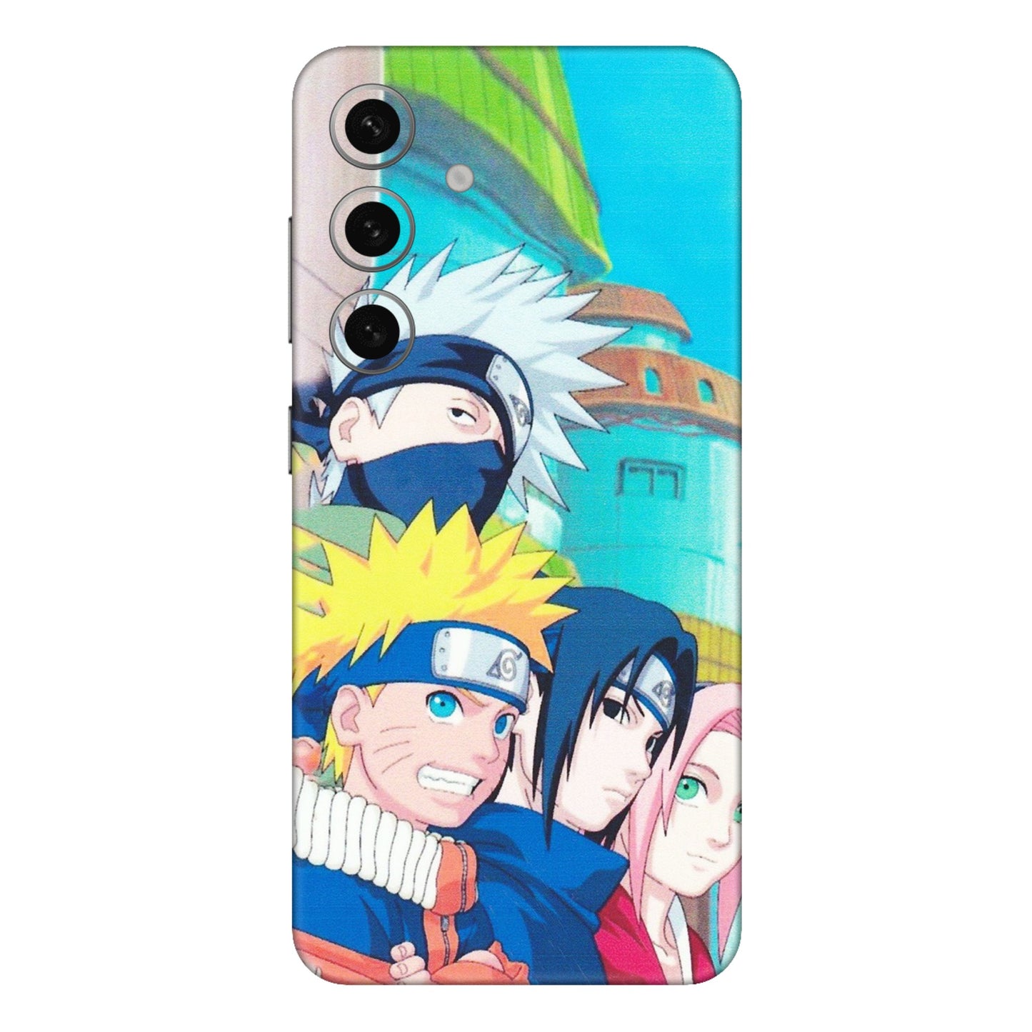 Samsung A/S Series Phone Skins (All Models) - Team Minato And Kakashi - Matte Finish (M-101) Samsung Galaxy S24 Plus