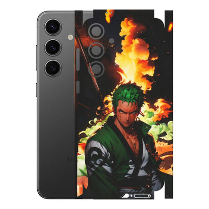 Samsung A/S Series Phone Skins (All Models) - Roronoa Zoro - Matte Finish (M-102) Samsung Galaxy S24 Plus