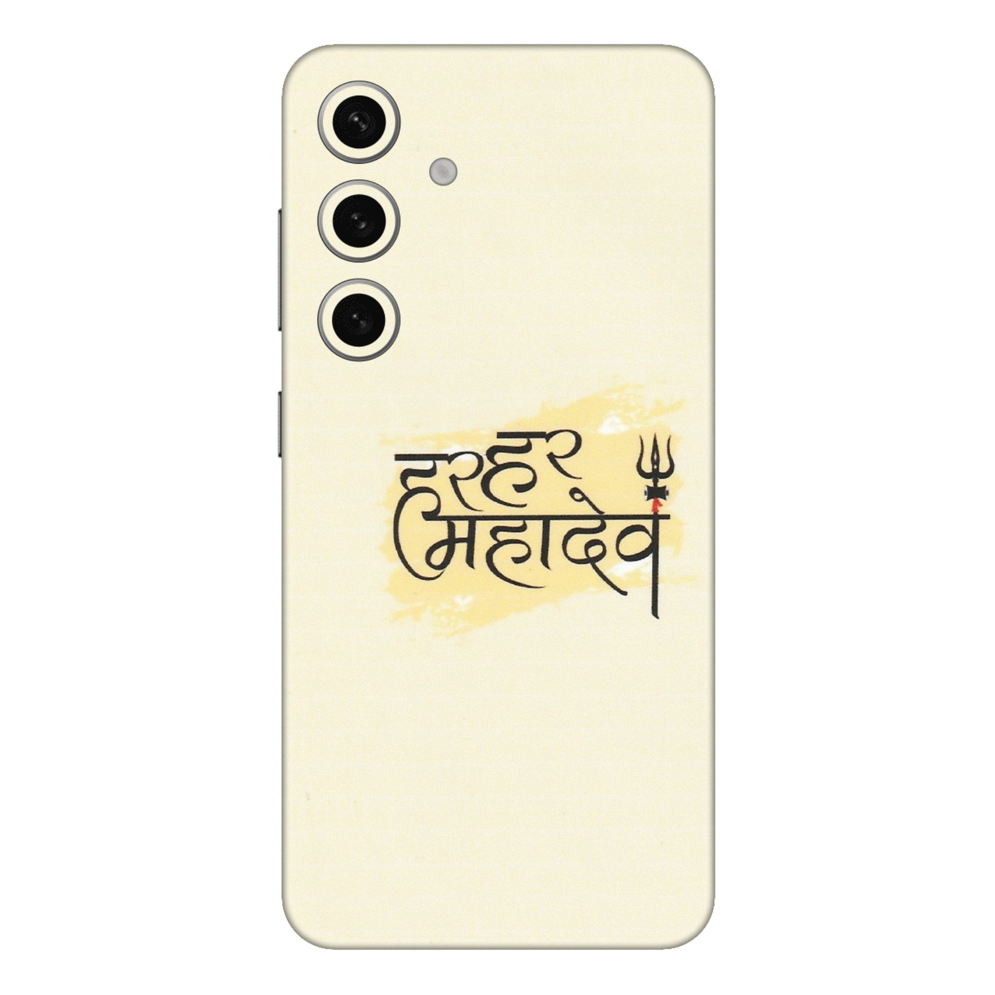 Samsung A/S Series Phone Skins (All Models) - Har Har Mahadev - Matte Finish (M-10) Samsung Galaxy S24 Plus