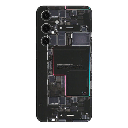 Samsung A/S Series Phone Skins (All Models) - Motherboard Circuit Layout - Matte Finish (M-117) Samsung Galaxy S24 Plus
