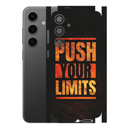 Samsung A/S Series Phone Skins (All Models) - Push Your Limits - Matte Finish (M-118) Samsung Galaxy S24 Plus