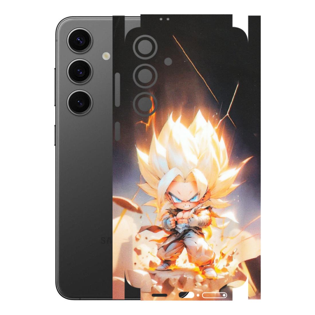 Samsung A/S Series Phone Skins (All Models) - Goku Dragon Cute Anime - Matte Finish (M-131) Samsung Galaxy S24 Plus