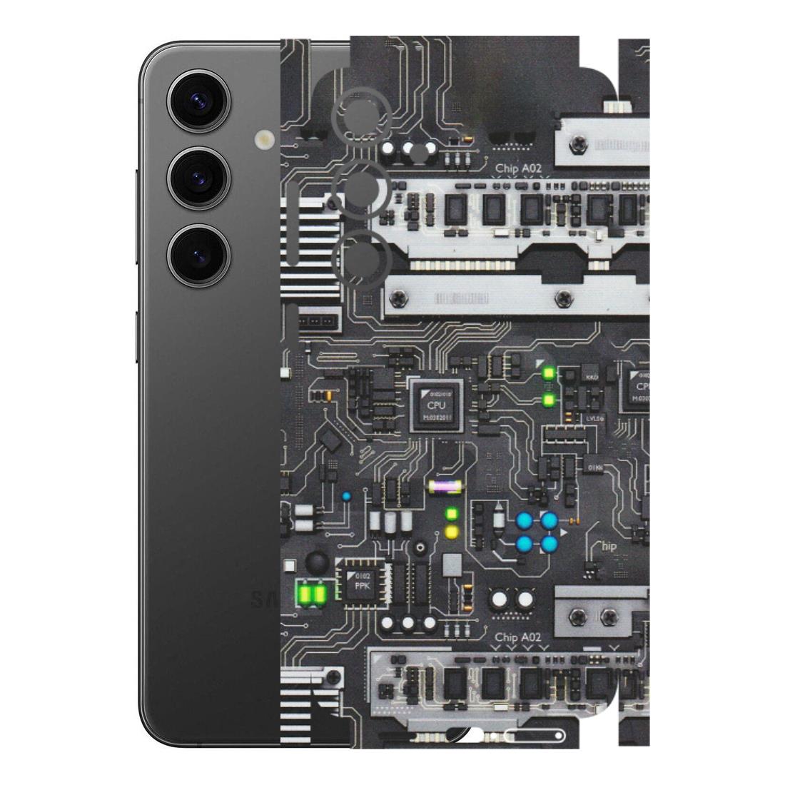 Samsung A/S Series Phone Skins (All Models) - Motherboard Internals - Matte Finish (M-135) Samsung Galaxy S24 Plus