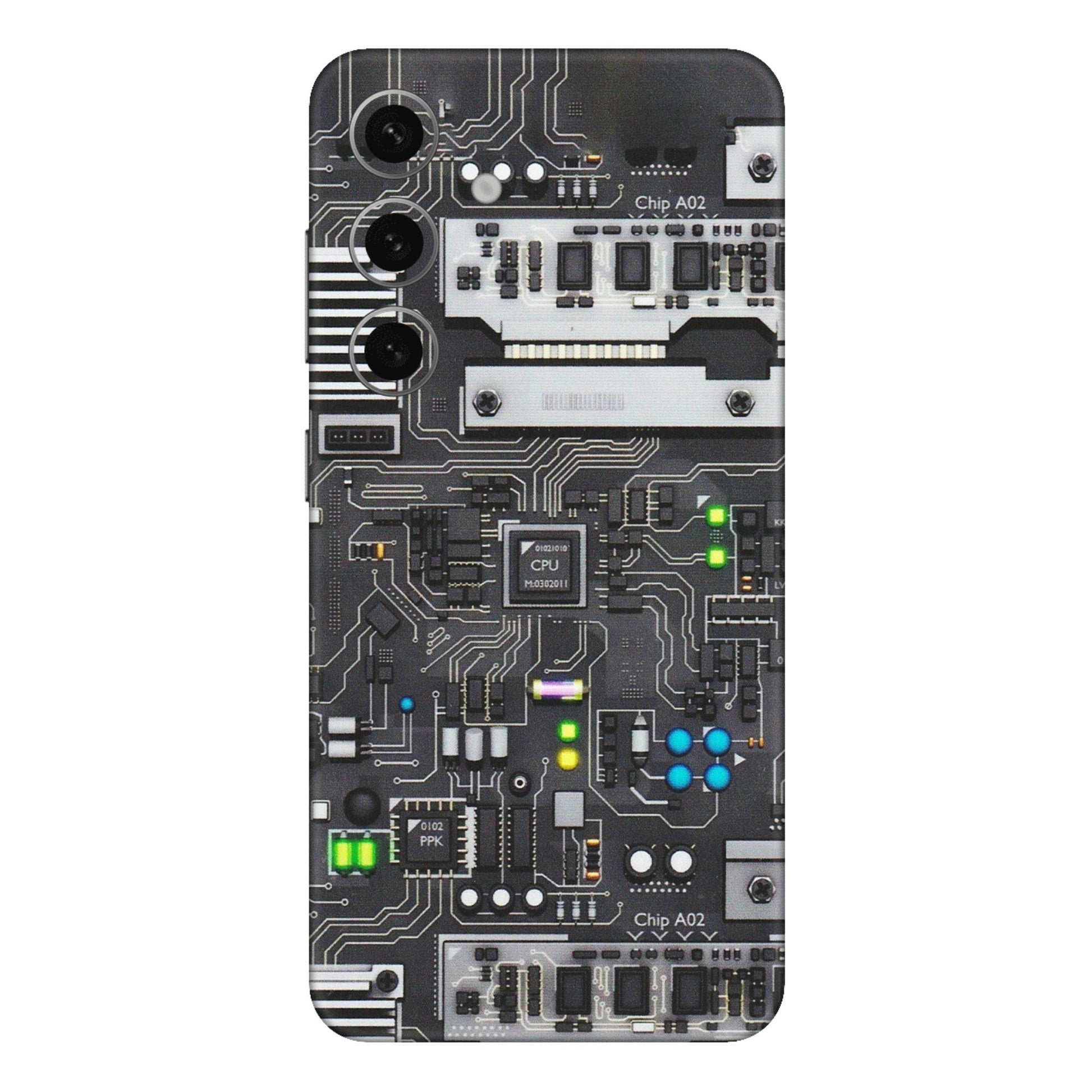 Samsung A/S Series Phone Skins (All Models) - Motherboard Internals - Matte Finish (M-135) Samsung Galaxy S24 Plus