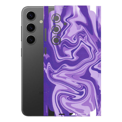 Samsung A/S Series Phone Skins (All Models) - Hazy Purple Nights - Matte Finish (M-14) Samsung Galaxy S24 Plus