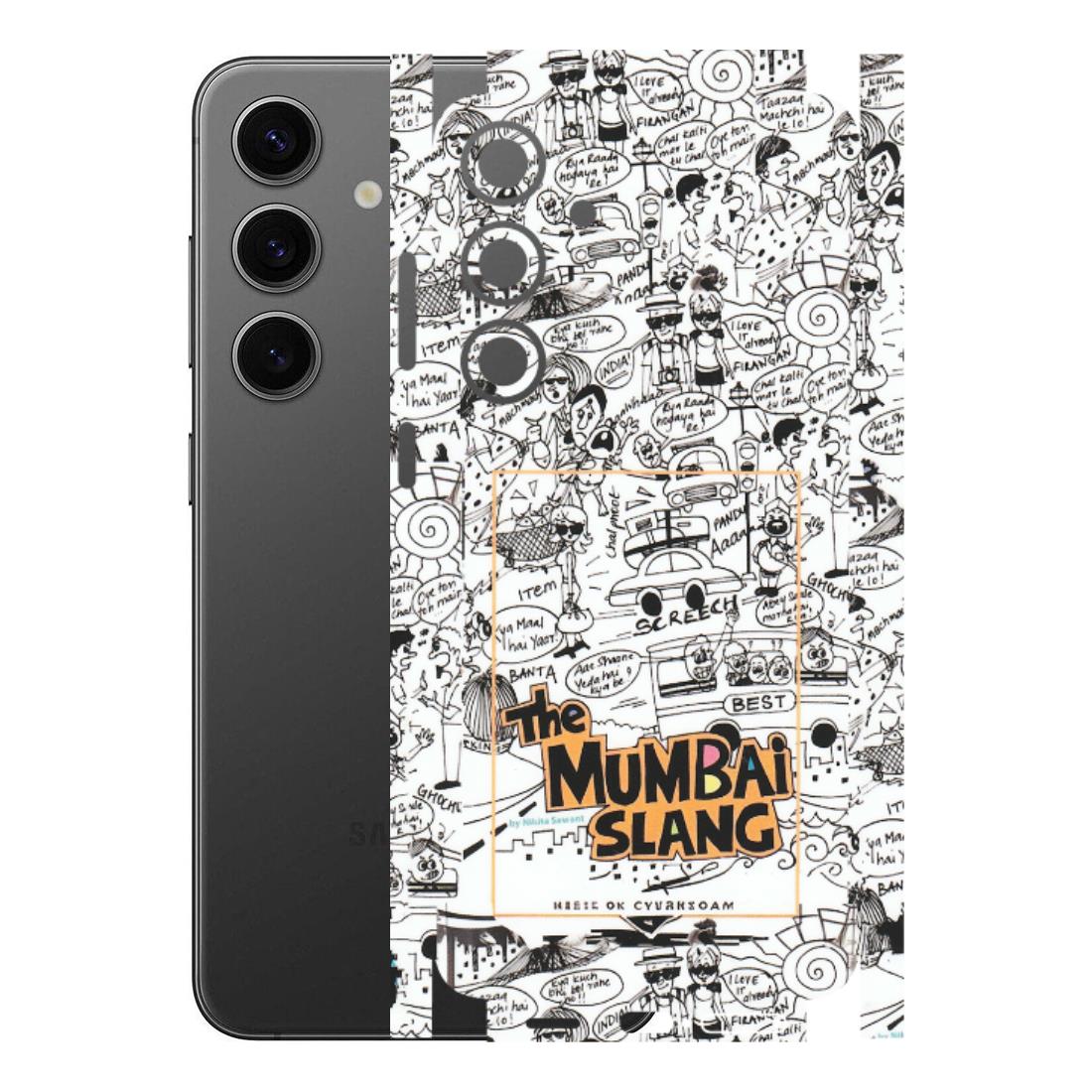 Samsung A/S Series Phone Skins (All Models) - The Mumbai Slang - Matte Finish (M-142) Samsung Galaxy S24 Plus
