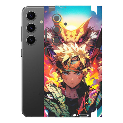 Samsung A/S Series Phone Skins (All Models) - Angry Naruto Anime - Matte Finish (M-148) Samsung Galaxy S24 Plus
