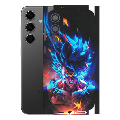 Samsung A/S Series Phone Skins (All Models) - Angry Goku Dragon Ball Anime - Matte Finish (M-150) Samsung Galaxy S24 Plus