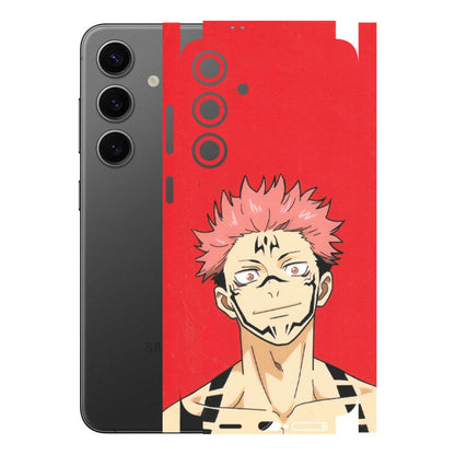 Samsung A/S Series Phone Skins (All Models) - Ryomen Sukuna Fun Anime - Matte Finish (M-153) Samsung Galaxy S24 Plus