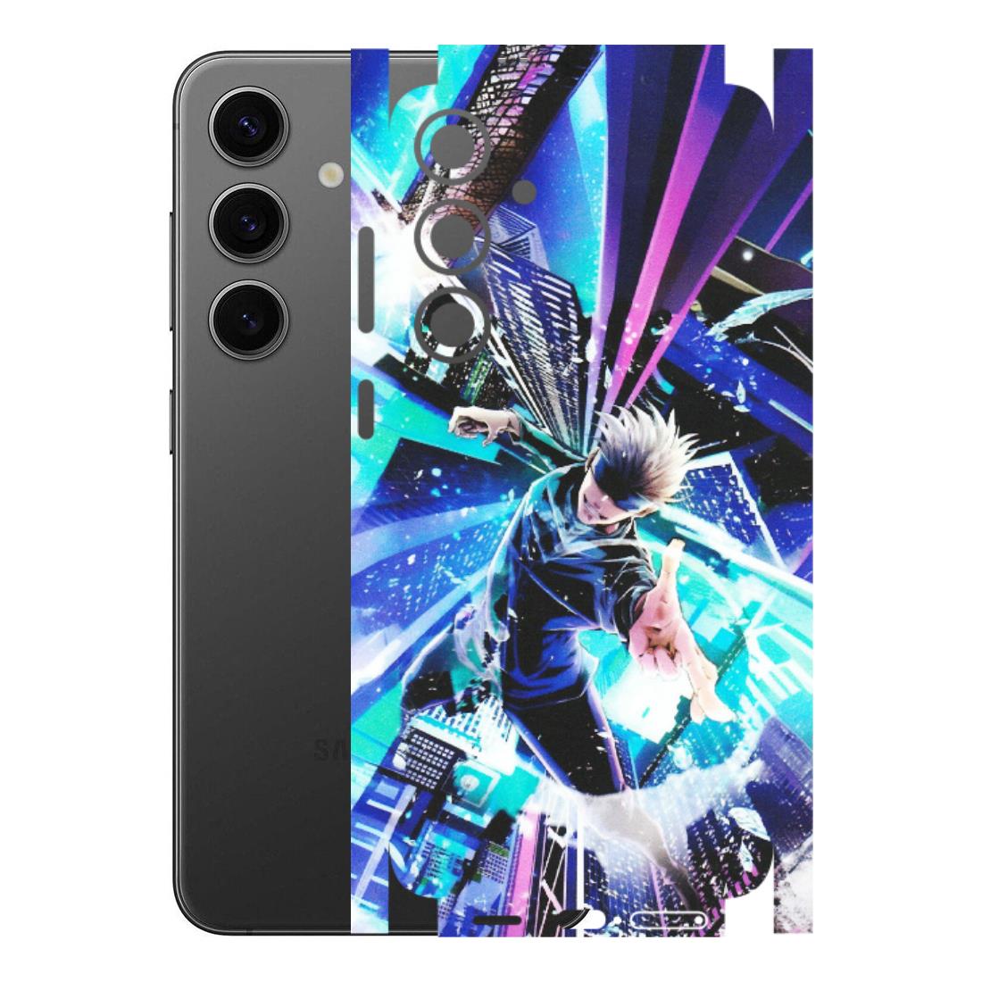 Samsung A/S Series Phone Skins (All Models) - Manga Action Jujustu Kaisen Anime - Matte Finish (M-155) Samsung Galaxy S24 Plus
