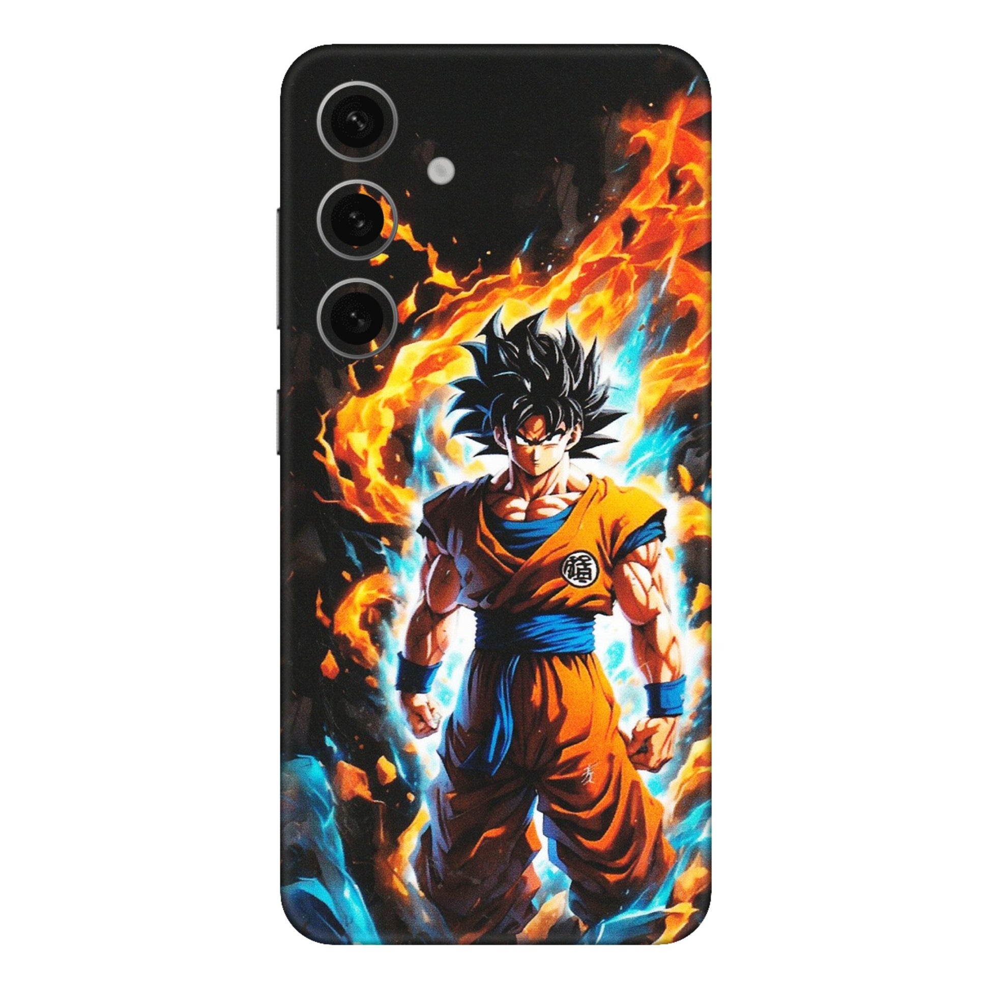 Samsung A/S Series Phone Skins (All Models) - Goku Transformation Anime - Matte Finish (M-159) Samsung Galaxy S24 Plus