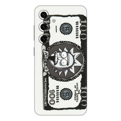 Samsung A/S Series Phone Skins (All Models) - Rick And Morty Hundred Dollar Anime - Matte Finish (M-161) Samsung Galaxy S24 Plus