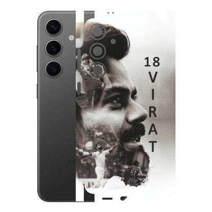 Samsung A/S Series Phone Skins (All Models) - Virat Kohli Cricketer - Matte Finish (M-163) Samsung Galaxy S24 Plus