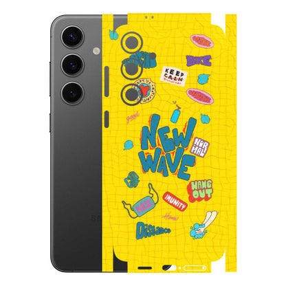 Samsung A/S Series Phone Skins (All Models) - New Wave Life - Matte Finish (M-17) Samsung Galaxy S24 Plus