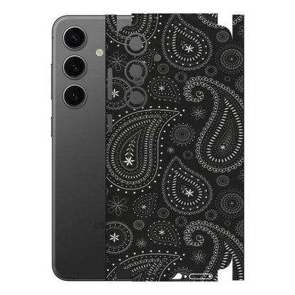 Samsung A/S Series Phone Skins (All Models) - Black Sober Kerry - Matte Finish (M-37) Samsung Galaxy S24 Plus
