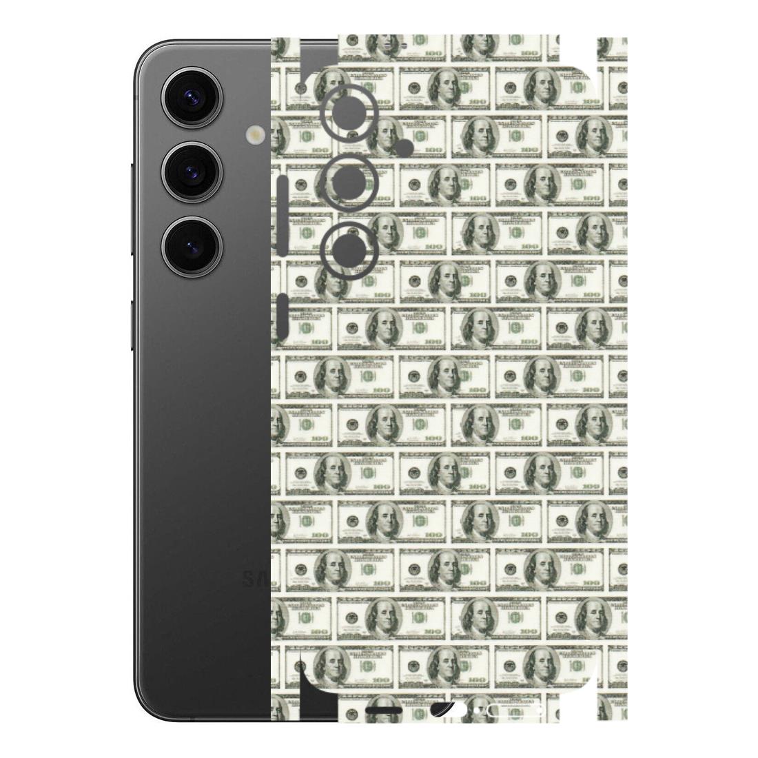 Samsung A/S Series Phone Skins (All Models) - I Love Dollars - Matte Finish (M-40) Samsung Galaxy S24 Plus