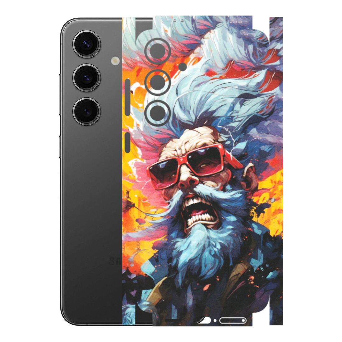 Samsung A/S Series Phone Skins (All Models) - Daddy Cool Character - Matte Finish (M-43) Samsung Galaxy S24 Plus